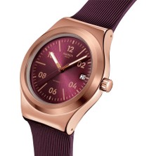 YIG401 Swatch Burgundy Story Unisex Kol Saati