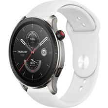 Tagomoon Amazfit Gtr 4 Akıllı Saat ile Uyumlu Yumuşak Dokulu Silikon Kordon Kayış