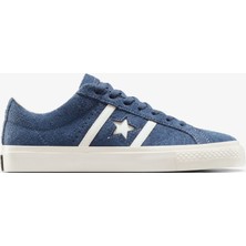 Converse One Star Academy Pro Unisex Lacivert Süet Sneaker