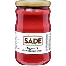 Sade Organik Domates Salçası 650 gr