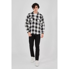 Giyimodam Erkek Oduncu Gömlek - Siyah