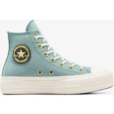 Converse Chuck Taylor All Star Lift Kadın Mavi Platform Sneaker