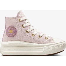 Converse Chuck Taylor All Star Move Platform Çocuk Lila Platform Sneaker