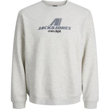Jack & Jones Erkek Gri Sweat 12282791