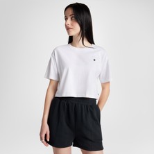 Converse Sporty Boxy Kadın Beyaz T-Shirt