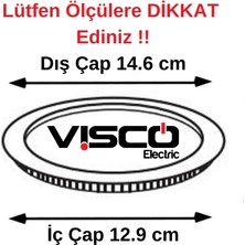 Visco Elektrik Visco 9W LED Slim Panel Gün Işığı 3000K(ÖLÇÜLER Açıklamada)