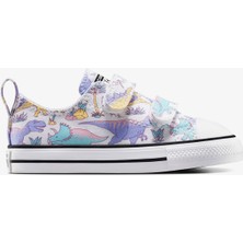 Converse Chuck Taylor All Star Dino Party Easy On Bebek Beyaz Sneaker