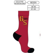 Galatasaray Yetişkin Soket Çorap Tekli