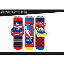 Mcqueen Cars Soket Çorap 21557 Tekli
