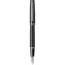 Scrikss & WizDesign 38 Dolma Kalem Mat Siyah F Uç LÜKS KUTULU / ÖMÜR BOYU GARANTİLİ / KİŞİSELLEŞTİRİLEBİLİR