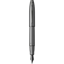 Scrikss & WizDesign 350 Dolma Kalem Mat Antrasit M Uç LÜKS KUTULU / ÖMÜR BOYU GARANTİLİ / KİŞİSELLEŞTİRİLEBİLİR