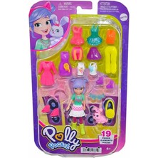 HKV88 Polly Pocket Farklı Kombin Eğlencesi Oyun Setleri