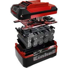Orijinal Einhell System Power X-Change Akü (Li-Ion Akü, 18 V, 4.0 Ah, Tüm Power X-Change cihazları ile uyumlu) - 4511396