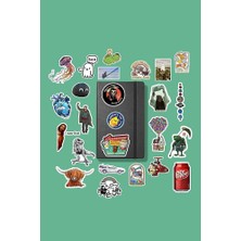 MS Major Selection Karışık Retro Random Sticker Paketi /bullet Journal Defter Çıkartma Ajanda Laptop Etiket