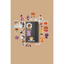 MS Major Selection Ice Spice / Selda Baycan/ Sticker Paketi /bullet Journal Defter Çıkartma Ajanda Laptop Etiket