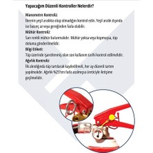 Elit Ruhsata Uygun Yangın Söndürme Tüpü 6 kg Kuru Kimyevi Tozlu