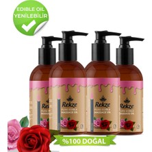 Rekze Gül Özlü 4x120 ml Masaj Yağı