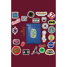 MS Major Selection Logo Brand Marka Sticker Paketi/bullet Journal Defter Çıkartma Ajanda Laptop Etiket