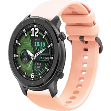 Tagomoon Amazfit Gtr 47MM Uyumlu Kordon Yumuşak Dokulu Soft Renk Tokalı Silikon Kayış