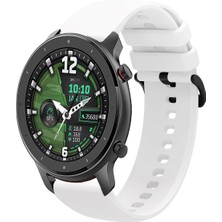 Tagomoon Amazfit Gtr 47MM Uyumlu Kordon Yumuşak Dokulu Soft Renk Tokalı Silikon Kayış