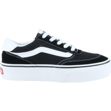 Vans Brooklyn LS Platform Kadın Siyah Sneaker.-