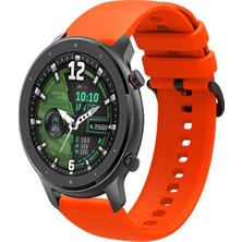 Tagomoon Amazfit Gtr 47MM Uyumlu Kordon Yumuşak Dokulu Soft Renk Tokalı Silikon Kayış