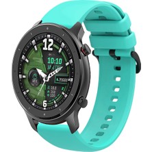 Tagomoon Amazfit Gtr 47MM Uyumlu Kordon Yumuşak Dokulu Soft Renk Tokalı Silikon Kayış