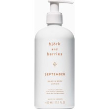 Björk & Berrıes September Hand-Body Lotion, Aromatik Vücut ve El Losyonu