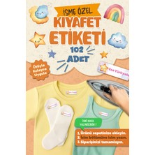 Kıyafet Etiketi - Okul Kıyafetlerine Kişiye Özel 30 Saniyede Kolay Uygulama Yıkanabilir - Yıldızlar