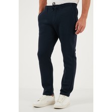 Buratti Pamuklu Regular Fit Normal Bel Şardonlu Eşofman Altı Erkek Eşofman Altı 5908040