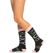 Roxy Misty Socks Kadın Siyah Kayak Çorabı
