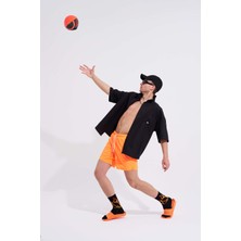 Erkek Basic Turuncu Deniz Şortu