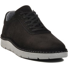 Ayk's Siyah Nubuk Hakiki Deri Erkek Günlük Ayakkabı 407 M