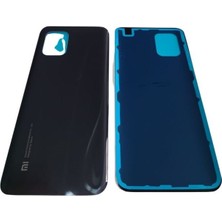 OEM Xiaomi Mi 10 Lite 5g Uyumlu Arka Cam Batarya Pil Kapağı Siyah