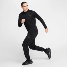 Nike Dri-Fıt Challenger Knit Pant Erkek Fermuarlı Paçalı Siyah Eşofman Altı HJ3590-010