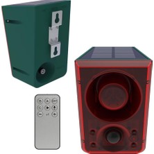 Temiz Pazar Yüksek Sesli̇ Hayvan Kovucu Alarm Ci̇hazi 130DB Şarjli Solar Panelli̇ Hareket Sensörlü