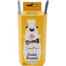 Cookie Peanut Butter Köpek Ödülü – Doğal Fıstık Ezmeli Sağlıklı Atıştırmalık | Tüm Irklar