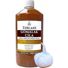 Doğal Ahşap Cilası Gomalak 1000 ml Shellac + Sürme Topu
