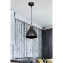 Siyah Sarkıt Tekli Modern Avize PSG20