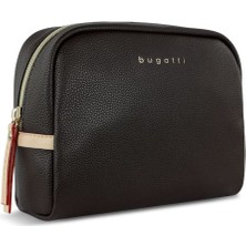 Bugattı Ella Kozmetik Çantası 21 Cm, Poliüretan, Fermuarlı, Şık ve Dayanıklı