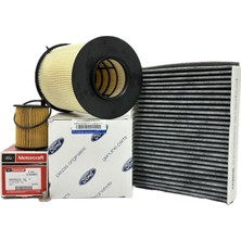 Ford C-Max 1.5 Tdci Dizel Filtre Bakım Seti 2015-2018 Hava+Yağ+Karbonlu Polen Filtresi