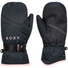 Roxy Kız Çocuk Eldiven Jetty Girl Solid Mitt Siyah