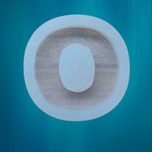 ElHobi Tekli Harf Epoksi Reçine Kalıbı - O