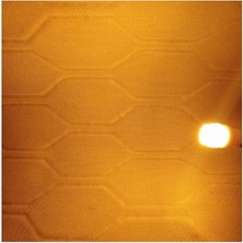 ( 4 x Adet)  1 Set T10 LED Dipsiz Ampul 12V Porselen&seramik Amber (0°ısınma&porselen Zemin)