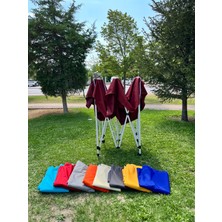 3x3 Gazebo/portatif Çardak Takım/bordo