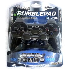 USB Game Pad Joystıck Titreşimli Analog Oyun Kolu (5235)
