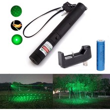 Şarjlı Yeşil Lazer Pointer 100 Mw (5235)