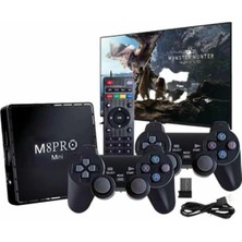 M8 Pro Mını 4 8 10 K Hd Hdr Android Tv 5g Retro 10000 Oyunlu