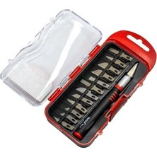 Rox Wood 0180 Pro Neşter Ahşap ve Maket Hobi Bıçak Seti 15 Parça