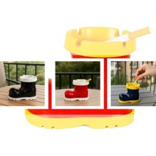 Bot Tasarımlı Kokusuz Küllük